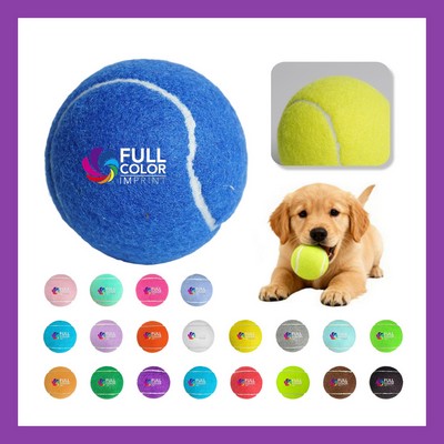 Full Color Fetching Tennis Ball Dog Toy