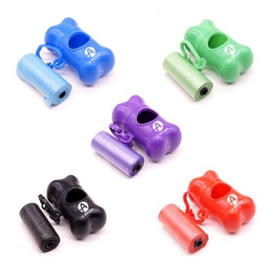 Bone-Shaped Pet Waste Bag Dispenser
